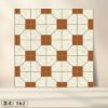 Picture of Bathroom Patterned Floor Tile 400x400mm, Vintage Non-Slip, Hard-Wearing