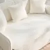 135 cm 1-Seater Warm White Boucle Convertible Sleeper Sofa with Storage & Pillows – AUD-H1504