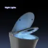 Smart Toilet Modern White Rimless Back To Wall with Dual Flush (3 Star) – AUD-H1505
