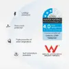 Smart Toilet Modern White Rimless Back To Wall with Dual Flush (3 Star) – AUD-H1505