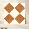 Picture of Bathroom Patterned Floor Tile 400x400mm, Vintage Non-Slip, Hard-Wearing