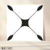 Picture of Bathroom Patterned Floor Tile 400x400mm, Vintage Non-Slip, Hard-Wearing