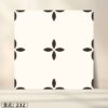 Picture of Bathroom Patterned Floor Tile 400x400mm, Vintage Non-Slip, Hard-Wearing