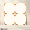 Picture of Bathroom Patterned Floor Tile 400x400mm, Vintage Non-Slip, Hard-Wearing