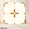 Picture of Bathroom Patterned Floor Tile 400x400mm, Vintage Non-Slip, Hard-Wearing