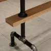 1800mm Industrial Rectangular plywood Bar Table