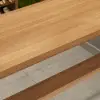 51.2" Industrial Rectangular Plywood Bar Table