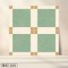 Picture of Bathroom Patterned Floor Tile 400x400mm, Vintage Non-Slip, Hard-Wearing