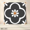 Picture of Bathroom Patterned Floor Tile 400x400mm, Vintage Non-Slip, Hard-Wearing