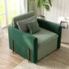 Green Single mini Sofa Bed