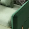 Green Single mini Sofa Bed