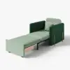 Green Single mini Sofa Bed