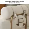 Picture of 205 cm 3-Seater Chenille Velvet 4-in-1 Futon Convertible Sleeper Sofa