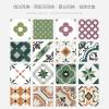 Picture of Nordic Style Patterned Tile 300x300mm, Vintage Matte Non-Slip Bathroom Wall and Floor Tile