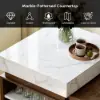 1850mm-2350mm Extendable White&Walnut Kitchen Island with Storage Kitchen Cabinet