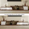 Fero 180 - 280 cm Reversible Extendable TV Unit with 3 Drawers