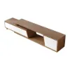 Fero 180 - 280 cm Reversible Extendable TV Unit with 3 Drawers