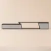 Fero 180 - 280 cm Extendable TV Unit with 3 Drawers – Engineered Wood – Gray Reversible Stand