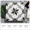 Picture of Nordic Style Patterned Tile 300x300mm, Vintage Matte Non-Slip Bathroom Wall and Floor Tile