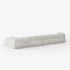 Nimbus 157" 4-Piece Channel Tufted Velvet Sectional Sofa with Chaise