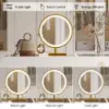 Picture of Luxury White 150 cm Glass Top Walk in Closet Island with Makeup Station and Jewelry Display