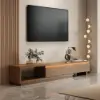 Quoint 180 - 255 cm Extendable TV Unit with 3 Drawers & Light – AUD-H1585