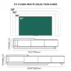 Quoint 180 - 255 cm Extendable TV Unit with 3 Drawers & Light – AUD-H1587
