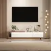 Quoint 180 - 255 cm Extendable TV Unit with 3 Drawers & Light – AUD-H1587