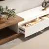 Quoint 180 - 255 cm Extendable TV Unit with 3 Drawers & Light – AUD-H1587
