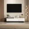 Quoint 180 - 255 cm Extendable TV Unit with 3 Drawers & Light – AUD-H1588