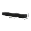 220 cm Modern Sintered Stone TV Unit with 4 Drawers