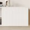 Wall or Floor Mounting 1800 mm White TV Lowboard with Drawers