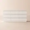 Humply 150 cm White Leather 9-Drawer Dresser
