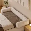 Picture of Queen Size Boucle Upholstered Cloud Floor Bed Frame – AUD-H1639