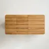 Resaro 7-Piece Outdoor Modular Natural Teak Sectional Fluted Sofa Set
