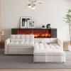 Futon Sofa Bed with USB