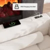 Futon Sofa Bed with USB