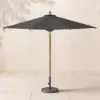 Tevara 300 cm Outdoor Garden Umbrella with Marble Stand