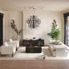 Arune 183cm Arched Glass Doors TV Unit with Storage and LED