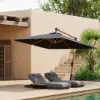 Tevara 300 cm Offset Cantilever Patio Umbrella in Gray