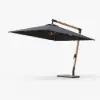 Tevara 300 cm Offset Cantilever Patio Umbrella in Gray