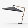 Tevara 300 cm Offset Cantilever Patio Umbrella in Gray