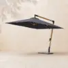Tevara 300 cm Offset Cantilever Patio Umbrella in Gray