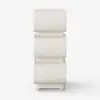 Humply Narrow Humply Leather 3-Drawer Smart Bedside Table – AUD-H1668