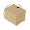 Lumio Natural 2-Drawer Floating LED Bedside Table with Charging Station