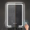 1500mm LED Lighted Medicine Cabinet Wooden Wall-mounted Bathroom Mirror with Doors