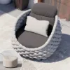 Picture of 600D Tough Canvas Waterproof Outdoor Patio Furniture Covers in Beige – 1