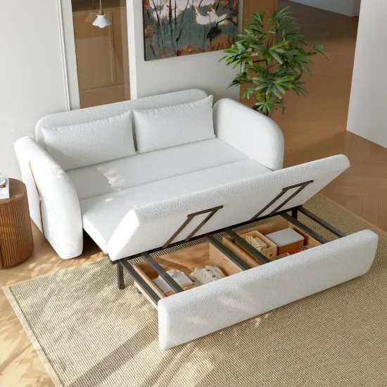 Cream Sofa Bed
