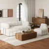170 cm 2-Seater Boucle Convertible Sleeper Sofa – Queen Pull Out