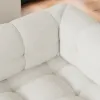 170 cm 2-Seater Boucle Convertible Sleeper Sofa – Queen Pull Out